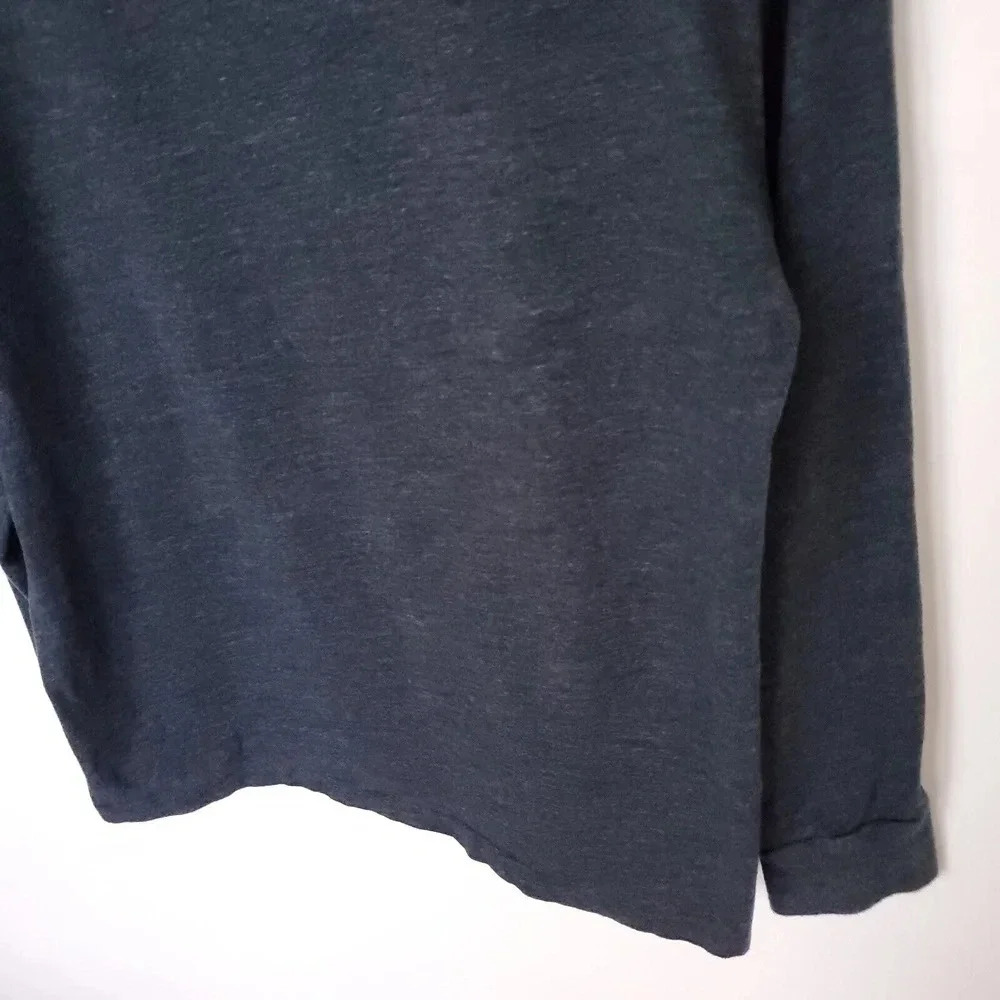 Polo Ralph Lauren Sweatshirt Men's Large Gray Custom Slim Fit Long Sleeve Phony - Picture 10 of 12